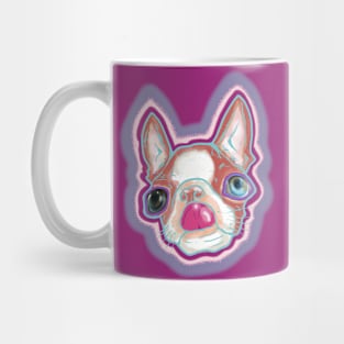 Brown Boston Terrier Mug